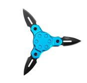 PPFTS4 - Etoile à Lancer / Shuriken Pliante PERFECT POINT Bleu 