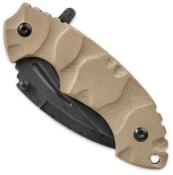 UC3201 - Couteau UNITED CUTLERY USMC Scorching Sands G10 Hawkbill