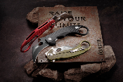 LE1AEB - Couteau LIONSTEEL Karambit L.E.One Marron/Noir