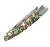 CH21113V - Couteau Le Thiers Cannelle Vert COUTELLERIE CHEVALERIAS