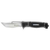 MA3005GY - Couteau USMC Ouverture Assistée Gris