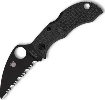 MBKWSBK - Couteau SPYDERCO Manbug All Black